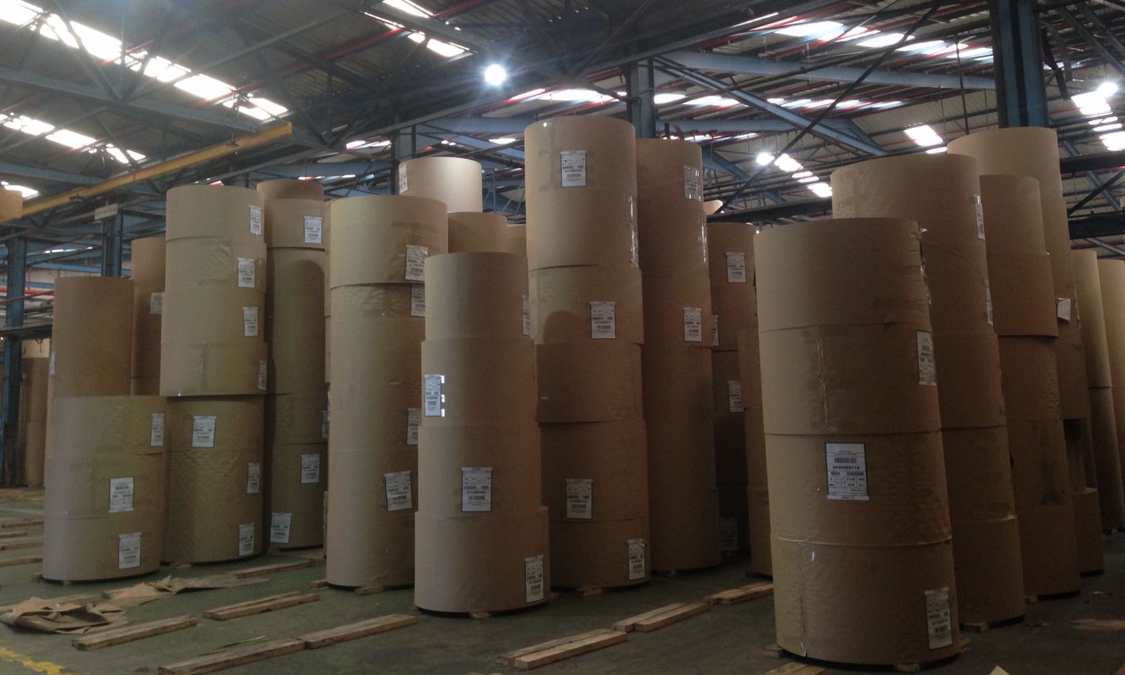 Fluting/Medium + TestLiner SideRuns StockLot