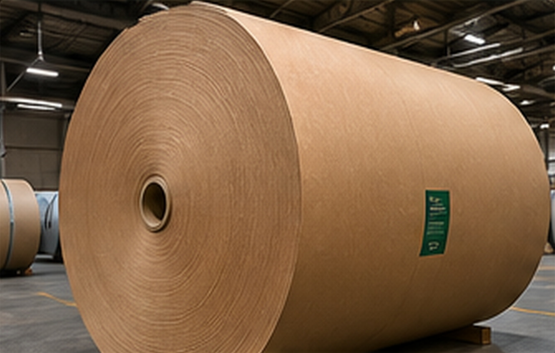 Kraft Linerboard product render