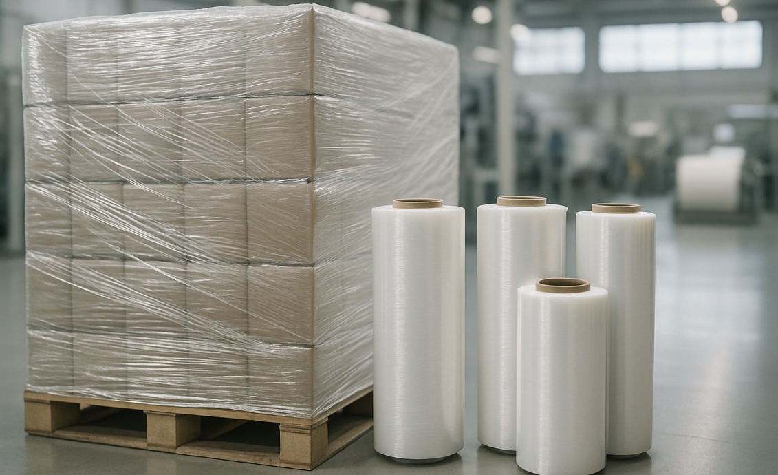Stretch film & cling film stocklots, B-grade, any dimension